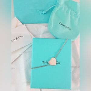 COPY - Tiffany & Co. Heart Tag Double Chain Bracelet - Silver, Medium Size